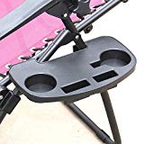 IRCtek Universal Oval Zero Gravity Chair Cup Holder with Mobile Device Slot and Snack Tray (2, medium) For Sale IRCtek Universal Oval Zero Gravity Chair Cup Holder with Mobile Device Slot and Snack Tray (2, medium) For Sale