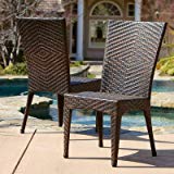 Cheap Best Selling Calvin Outdoor Wicker Chairs, Set of 2