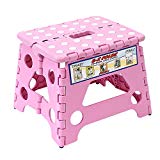 Maddott Super Strong Folding Step Stool for Adults and Kids, 8x6x7.5inch, Holds up to 180Lb, Pink For Sale Maddott Super Strong Folding Step Stool for Adults and Kids, 8x6x7.5inch, Holds up to 180Lb, Pink For Sale