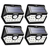 Mpow Solar Lights Outdoor, Bright 20 LED Motion Activated Lights with Wide Angle Lighting, IP65 Waterproof Wireless Security Lights for Garage Front Door Garden Pathway – 4 Pack (Auto On/Off) For Sale Mpow Solar Lights Outdoor, Bright 20 LED Motion Activated Lights with Wide Angle Lighting, IP65 Waterproof Wireless Security Lights for Garage Front Door Garden Pathway – 4 Pack (Auto On/Off) For Sale