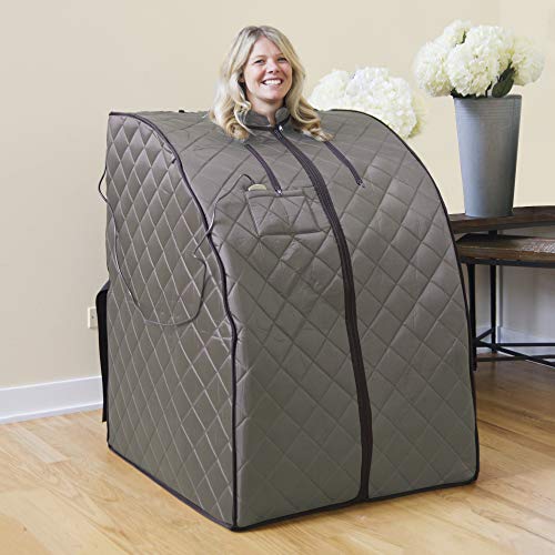 Cheap Radiant Saunas BSA6310 Rejuvenator Portable Sauna, Gray