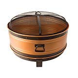 Pleasant Hearth OFW650R Colossal 36″ Round Deep Bowl fire Pit For Sale