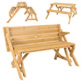 Best Choice Products Patio 2 in 1 Outdoor Interchangeable Picnic Table / Garden Bench Wood For Sale Best Choice Products Patio 2 in 1 Outdoor Interchangeable Picnic Table / Garden Bench Wood For Sale