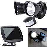 Solar Powered Motiom Sensor 36 LED Garage Sensor Security Flood Light