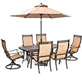Manor 7-Piece Dining Set 2 Swivel Rockers Manor 7-Piece Dining Set 2 Swivel Rockers