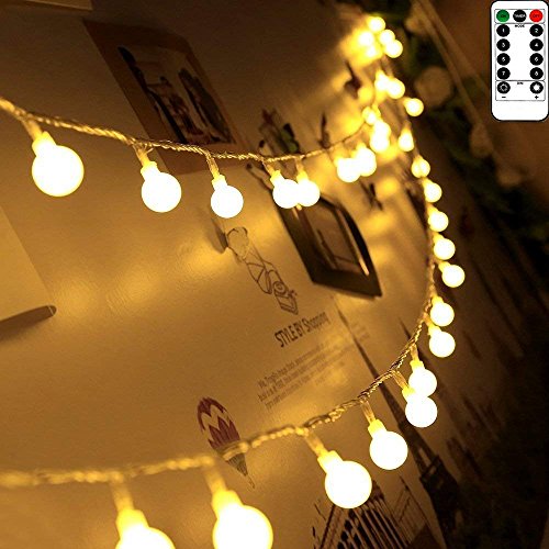 Smart&Lighting USB LED String Lights Warm White 12 ounces 100foot 1 string