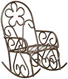 Darice Metal Rocking Chair, Rusty Color Review