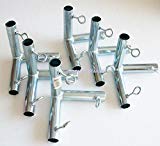 Cheap 6pc x 3 way (F3B) 1″ FLAT CORNER CANOPY FITTING / BATTING CAGE FITTING Cheap 6pc x 3 way (F3B) 1″ FLAT CORNER CANOPY FITTING / BATTING CAGE FITTING