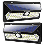 Solar Motion Sensor Lights OTHWAY 62 LED Bright Outdoor Waterproof Wall Lights Wide Lighting Area Easy Installation Great Detection Range Security Lights Review