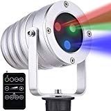 Ominilight Christmas Laser Light Red/Green/Blue Light, Aluminum Alloy Star Laser Show, RF Wireless Remote, Holiday Outdoor Projector Waterproof For Sale