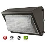 LED Wall Pack with Dusk-to-dawn Photocell, 60W Waterproof Outdoor Commercial Lighting Fixture, 200-300W HPS/MH Replacement, 5000K 7200lm 100-277Vac ETL DLC Listed 10-year Warranty by Kadision LED Wall Pack with Dusk-to-dawn Photocell, 60W Waterproof Outdoor Commercial Lighting Fixture, 200-300W HPS/MH Replacement, 5000K 7200lm 100-277Vac ETL DLC Listed 10-year Warranty by Kadision