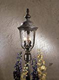 Minka Lavery Outdoor Post Lights 8995-61, Ardmore Exterior Lighting Fixture, 40 Watts, Rust