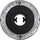 Sunnydaze Outdoor Patio Umbrella Lights, Cordless 24 LED, 2 Panel Battery Operated Pole and Camping Tent Light, Black