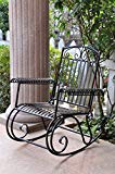 International Caravan Iron Scroll Patio Rocker Review