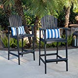 Cheap Christopher Knight Home 303450″ Malibu CKH Outdoor Bar Set, Dark Grey