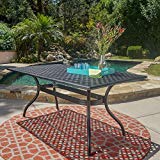 Taylor Black Sand Cast Aluminum Rectangle Table Review