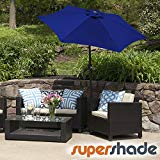 SuperShade Patio Umbrella 11ft. Diam. w/Tilt Alum. Pole