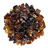 American Fireglass Auburn Recycled Fire Pit Glass – Medium (18-28Mm), 20 lb. Bag