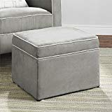 Baby Relax The Abby Nursery Storage Ottoman for Baby Gliders, Grey Review