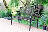 50-inch Star Curved Back Steel Park Bench Review