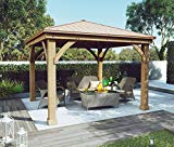 Yardistry 12' x 12' Gazebo with Aluminum Roof Yardistry 12' x 12' Gazebo with Aluminum Roof