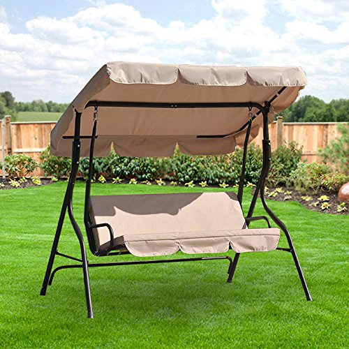 Garden Winds OPEN BOX Virginia Swing Replacement Canopy – Riplock For Sale