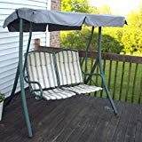 Garden Winds 2-Seater Swing Replacement Canopy Top Cover Garden Winds 2-Seater Swing Replacement Canopy Top Cover