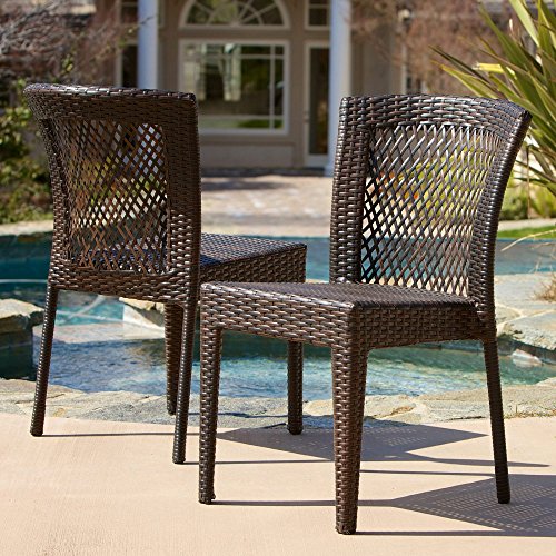 Best Selling Dawn Outdoor Wicker Chairs, Set of 2 Review