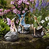 Cheap Smart Garden Solar Set of 3 Magical Fairy Shaped Spotlights LED