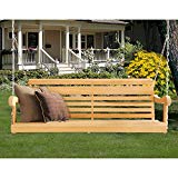 Hershy Way Cypress 5 ft. Classic Grandpa Porch Swing