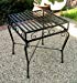 Iron Patio Side Table
