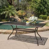 Monteria Bronze Cast Aluminum Rectangle Table Monteria Bronze Cast Aluminum Rectangle Table