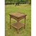 International Caravan 3188-MO-IC Furniture Piece Pvc Resin and Steel Outdoor Side Table