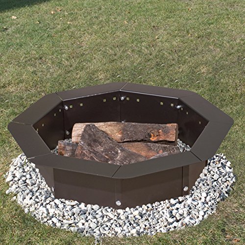 Cheap Heavy Duty Bolt-Together Campfire Ring or Fire Pit Insert Model IO-30/8 Park Grill – Made in the USA –