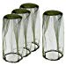 OPount 4 Pieces Mosquito Mesh Head Net Suitable for Outdoor Fishing, Hiking, Beekeeping and Gardening