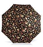 7′ Aluminum Umbrella With Crank Arm, in Black Floral