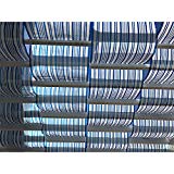 Alion Home Roman Shade Panel Cover HDPE Permeable Canopy for Pergola, Patio, Porch (3′ x 18′, Blue & White) Review