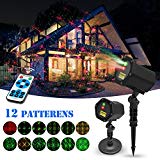 Cheap Innoo Tech Christmas Laser Lights, Christmas Laser Lights, 12 in 1 Patterns, Waterproof Red and Green Stars Light with Timer Preset & RF Wireless Remote for Party & Holiday, Nice Dec for Christmas