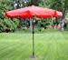 Styled Shopping 9 Foot Red Outdoor Patio Deck Market Umbrella