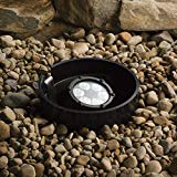 Cheap Kichler Lighting 15747BKT LED Well Light 6-Light Low Voltage 35 Degree Medium Spread Light, Textured Black with Clear Tempered Glass Lens