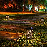Solar Powered LED Garden Pathway Lights,Ideal for Halloween Decorations, Automatic Led Decorative Landscape Lighting Driveway Security Lights for Garden Patio Lawn Yard For Sale
