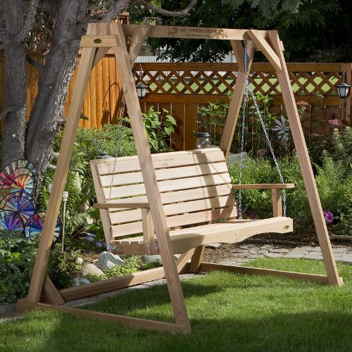 All Things Cedar AF72-S Swing with A-Frame Review