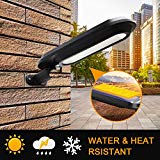 MZD8391 18 LED Solar Power Path Light Sensor Motion Activated Outdoor Garden Backyard Wall Home Decor Lamp (White) For Sale
