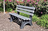 Cheap Frog Furnishings Central Park Bench, 4′, Brown Cheap Frog Furnishings Central Park Bench, 4′, Brown