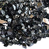 Onlyfire Reflective Fire Glass for Natural or Propane Fire Pit, Fireplace, or Gas Log Sets, 10-Pound, 1/2-Inch, Onyx Black Review Onlyfire Reflective Fire Glass for Natural or Propane Fire Pit, Fireplace, or Gas Log Sets, 10-Pound, 1/2-Inch, Onyx Black Review