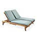 Sunbrella Fabric Custom Made Outdoor Cushions for Giva Double Chaise Lounger - Cushions Only #WHCHGV2CS