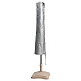 MASTERCANOPY Outdoor Market Patio Umbrella Cover for 7-11 Ft Umbrella, Water Resistant,UV Protection (Standard 7ft to 11ft Umbrella Cover, Gray)