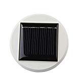 Solar Panel Top Replacement for Table Lights, Diameter is 3.15 Inches