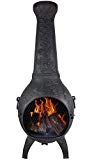 Cheap The Blue Rooster Dragonfly Wood Burning Chiminea
