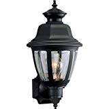 Progress Lighting P5737-31 Wall Lantern with Clear Beveled Acrylic Panels, Black Review